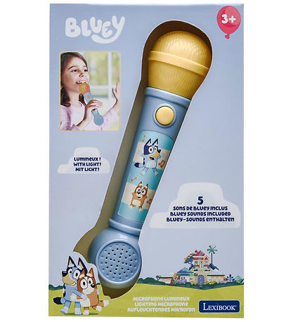Bluey Mikrofon - Blå