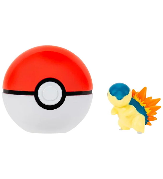 Pokémon Figur - Clip 'N' GO - Cyndaquil m. Poké Ball