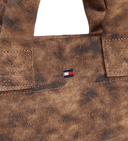 Tommy Hilfiger Taske - Denim - Pony Print/Beige