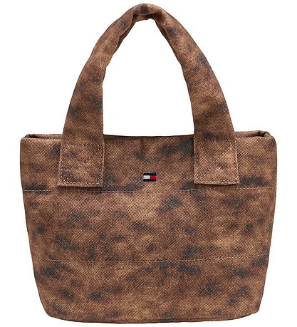 Tommy Hilfiger Taske - Denim - Pony Print/Beige