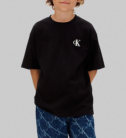 Calvin Klein T-shirt - Logo - Sort