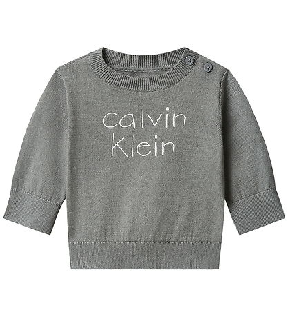 Calvin Klein Bluse - Strik - Sedona Sage Grey