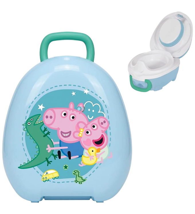 My Carry Potty Bærbar Potte - Gurli Gris - Blå