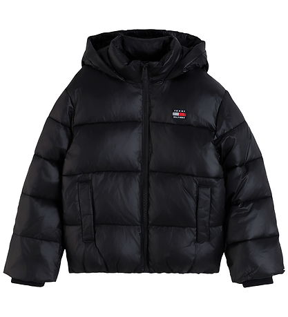 Tommy Hilfiger Dynejakke - Sort