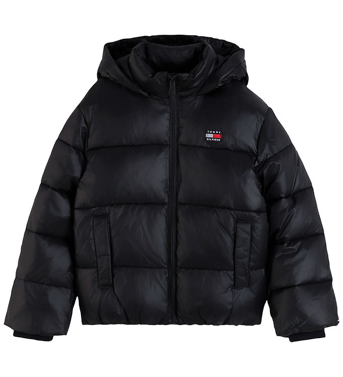 Tommy Hilfiger Dynejakke - Sort