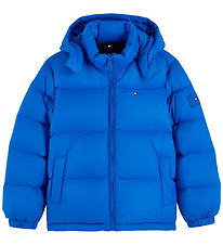 Tommy Hilfiger Dunjakke - Essential - Vibrant Blue