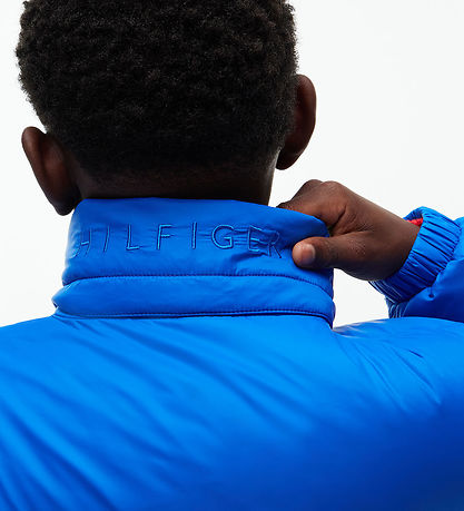 Tommy Hilfiger Dunjakke - Essential - Vibrant Blue