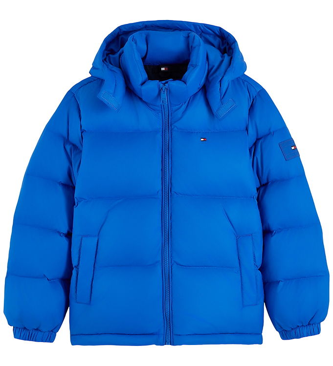Tommy Hilfiger Dunjakke - Essential - Vibrant Blue