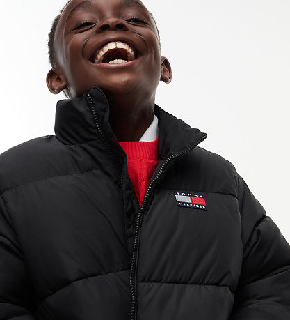Tommy Hilfiger Dynejakke - Sort