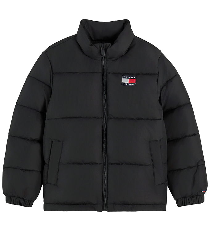 Tommy Hilfiger Dynejakke - Sort