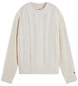 Tommy Hilfiger Bluse - Strik - Ivory Petal Yellow