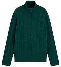 Tommy Hilfiger Cardigan - Strik - Rural Green