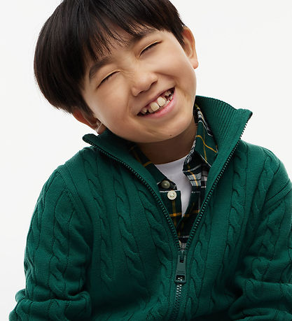 Tommy Hilfiger Cardigan - Strik - Rural Green
