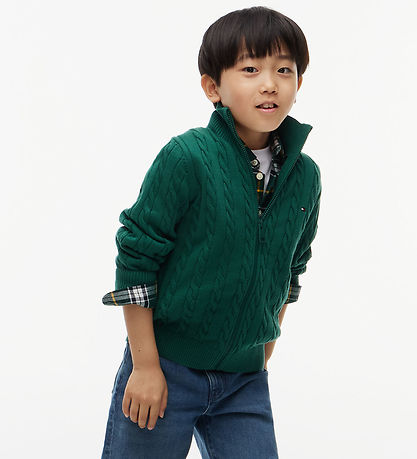 Tommy Hilfiger Cardigan - Strik - Rural Green