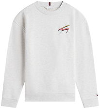 Tommy Hilfiger Sweatshirt - Light Grey/Heather Grey