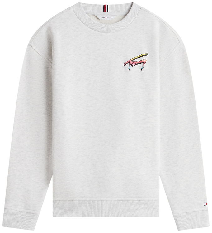 Tommy Hilfiger Sweatshirt - Light Grey/Heather Grey