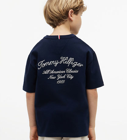 Tommy Hilfiger T-shirt - Dark Night Navy Blue