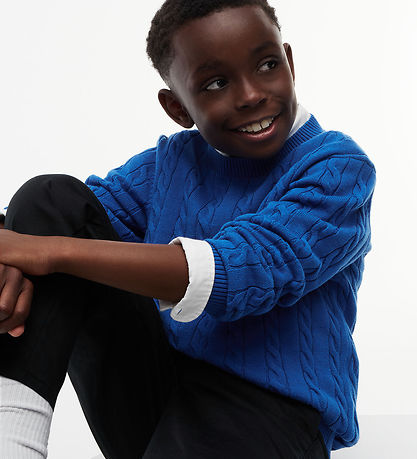 Tommy Hilfiger Bluse - Strik - Vibrant Blue