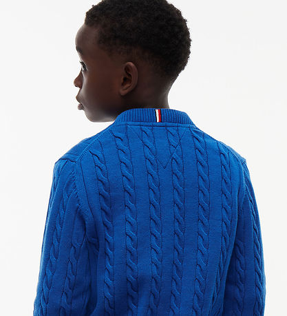 Tommy Hilfiger Bluse - Strik - Vibrant Blue