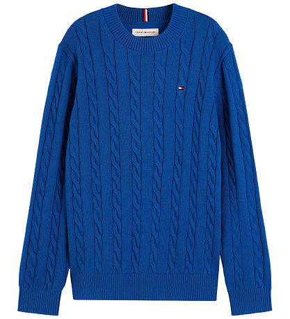 Tommy Hilfiger Bluse - Strik - Vibrant Blue