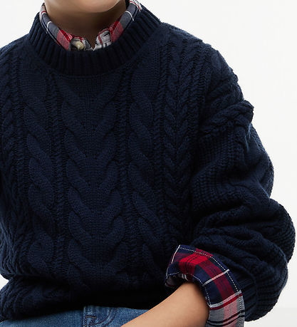Tommy Hilfiger Bluse - Strik - Dark Blue