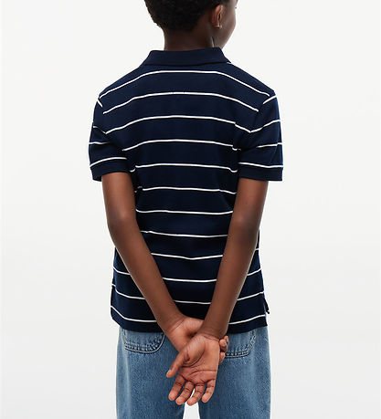 Tommy Hilfiger Polo - Dark Blue/White