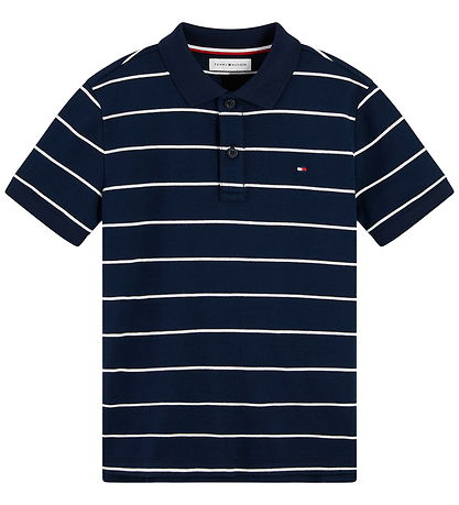 Tommy Hilfiger Polo - Dark Blue/White