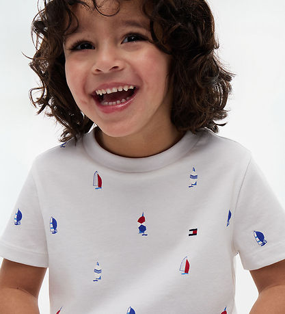 Tommy Hilfiger T-shirt - Hvid