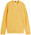 Tommy Hilfiger Bluse - Strik - Tuscan Sun Yellow