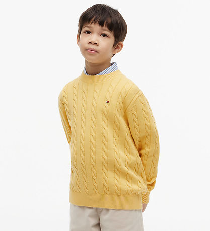 Tommy Hilfiger Bluse - Strik - Tuscan Sun Yellow