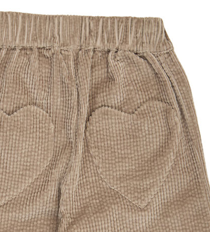 Müsli Bukser - Corduroy Frill - Walnut