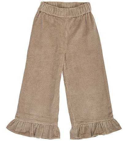 Müsli Bukser - Corduroy Frill - Walnut