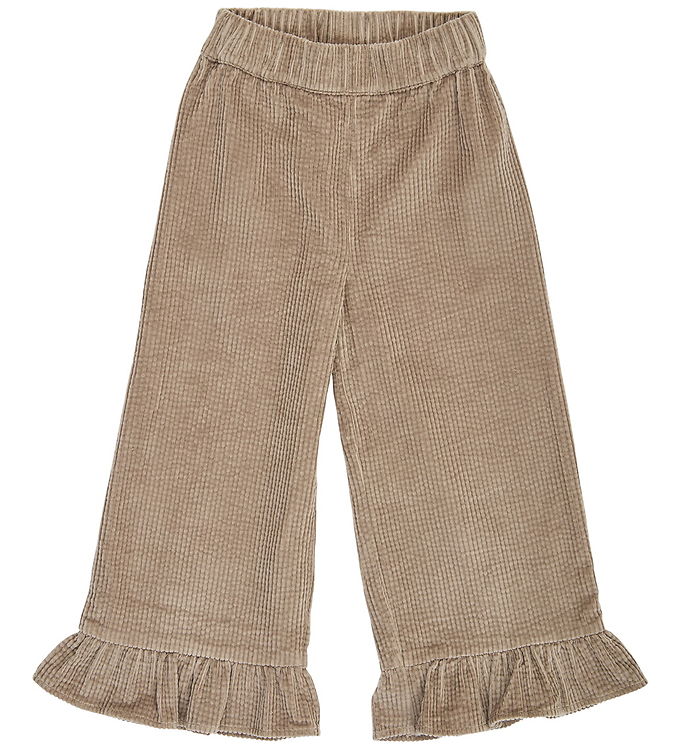 Müsli Bukser - Corduroy Frill - Walnut