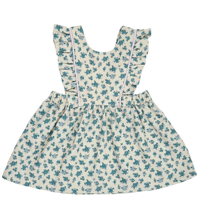 Müsli Kjole - Cottage Pinafore - Arctic/Oak/Mauve