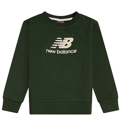 New Balance Sweatsæt - Stacked Logo - Nordic Green