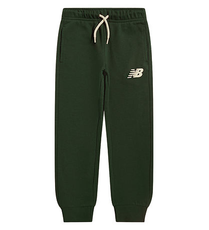 New Balance Sweatsæt - Stacked Logo - Nordic Green