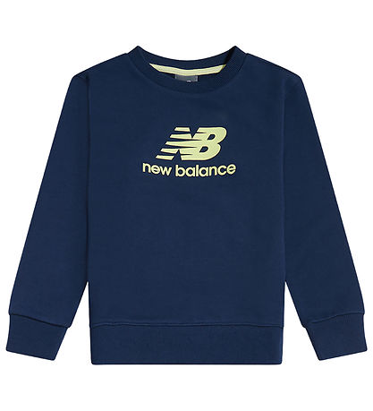 New Balance Sweatsæt - Stacked Logo - NB Navy
