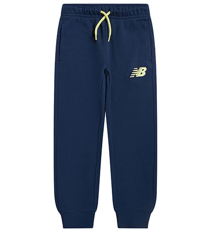 New Balance Sweatsæt - Stacked Logo - NB Navy