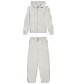 New Balance Sweatsæt - Small Logo - Athletic Grey Heather