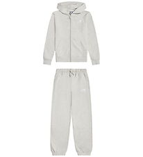 New Balance Sweatsæt - Small Logo - Athletic Grey Heather