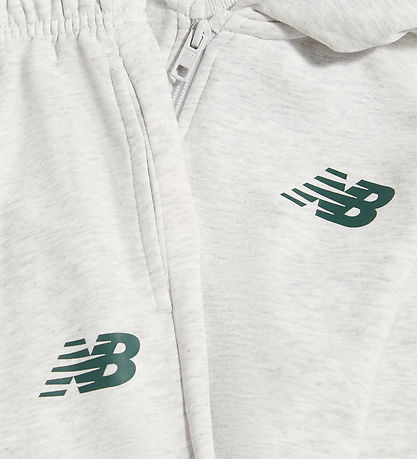 New Balance Sweatsæt - Small Logo - Ash Heather