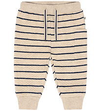 Hust and Claire Sweatpants - HcGorden Striped - Biscuit