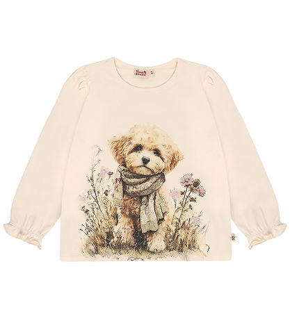 Hust and Claire Bluse - HcAlma - Dog - Off White