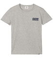 Mads Nørgaard T-shirt - Mid Grey Melange