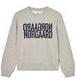 Mads Nørgaard Sweatshirt - Mid Grey Melange
