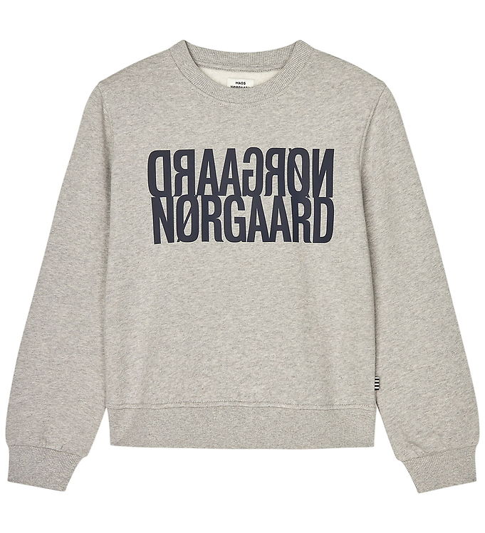 Mads Nørgaard Sweatshirt - Mid Grey Melange