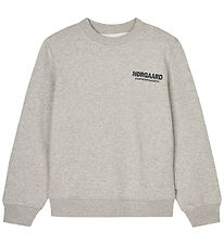 Mads Nørgaard Sweatshirt - Mid Grey Melange