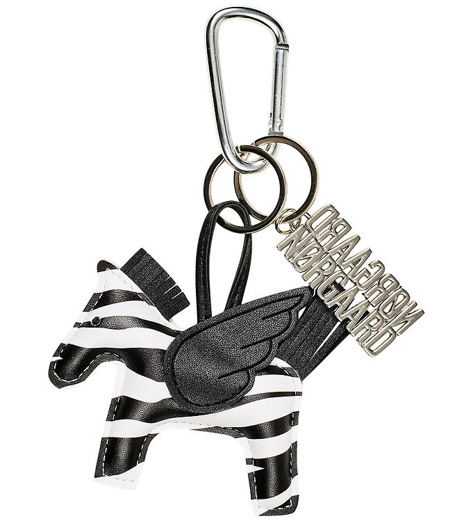 Mads Nørgaard Nøglering - Black/White