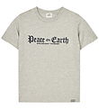 Mads Nørgaard T-shirt - Mid Grey Melange
