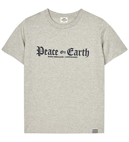 Mads Nørgaard T-shirt - Mid Grey Melange